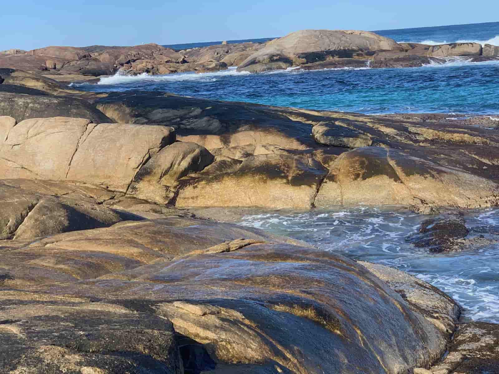 rocks and ocean 